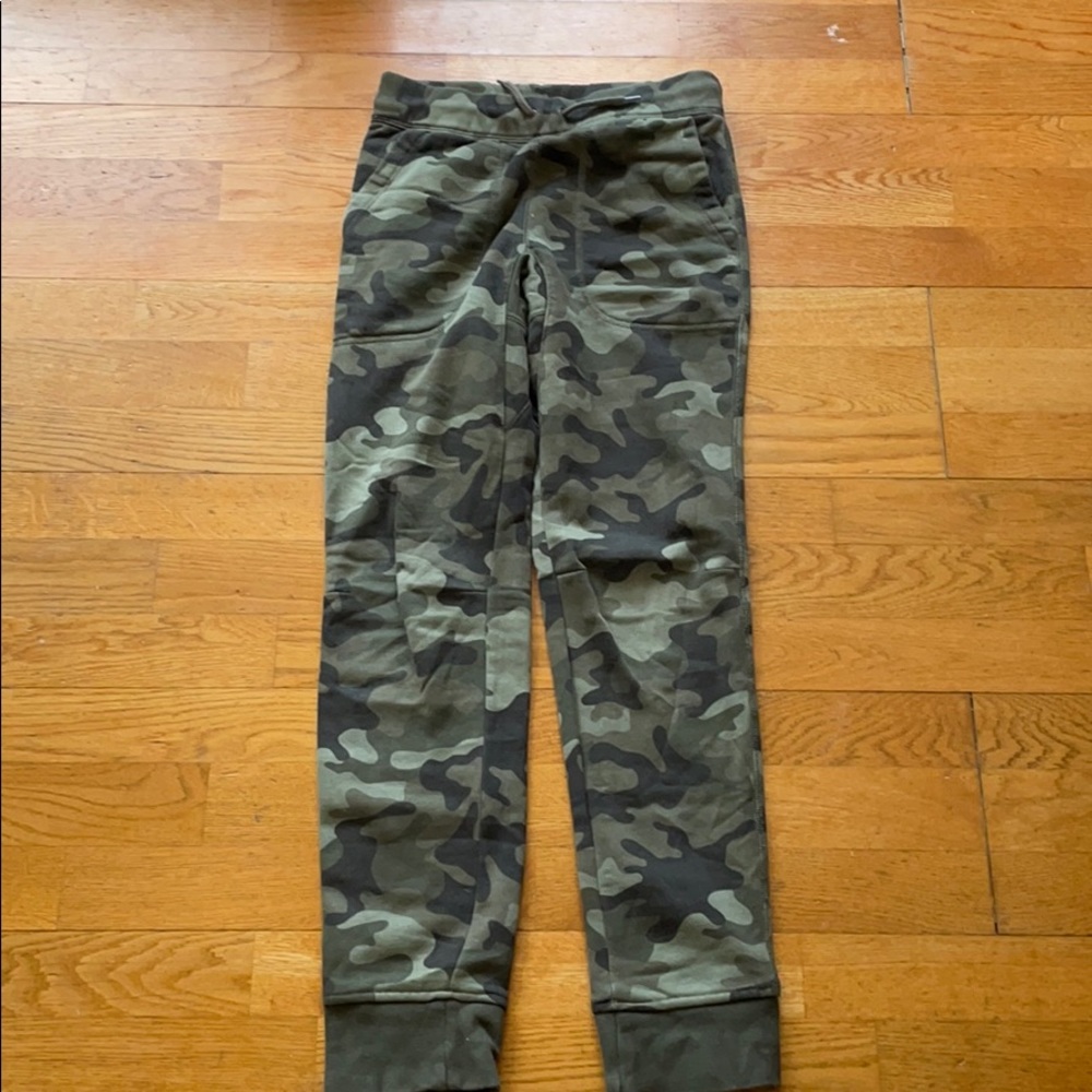 Camouflage sweatpants